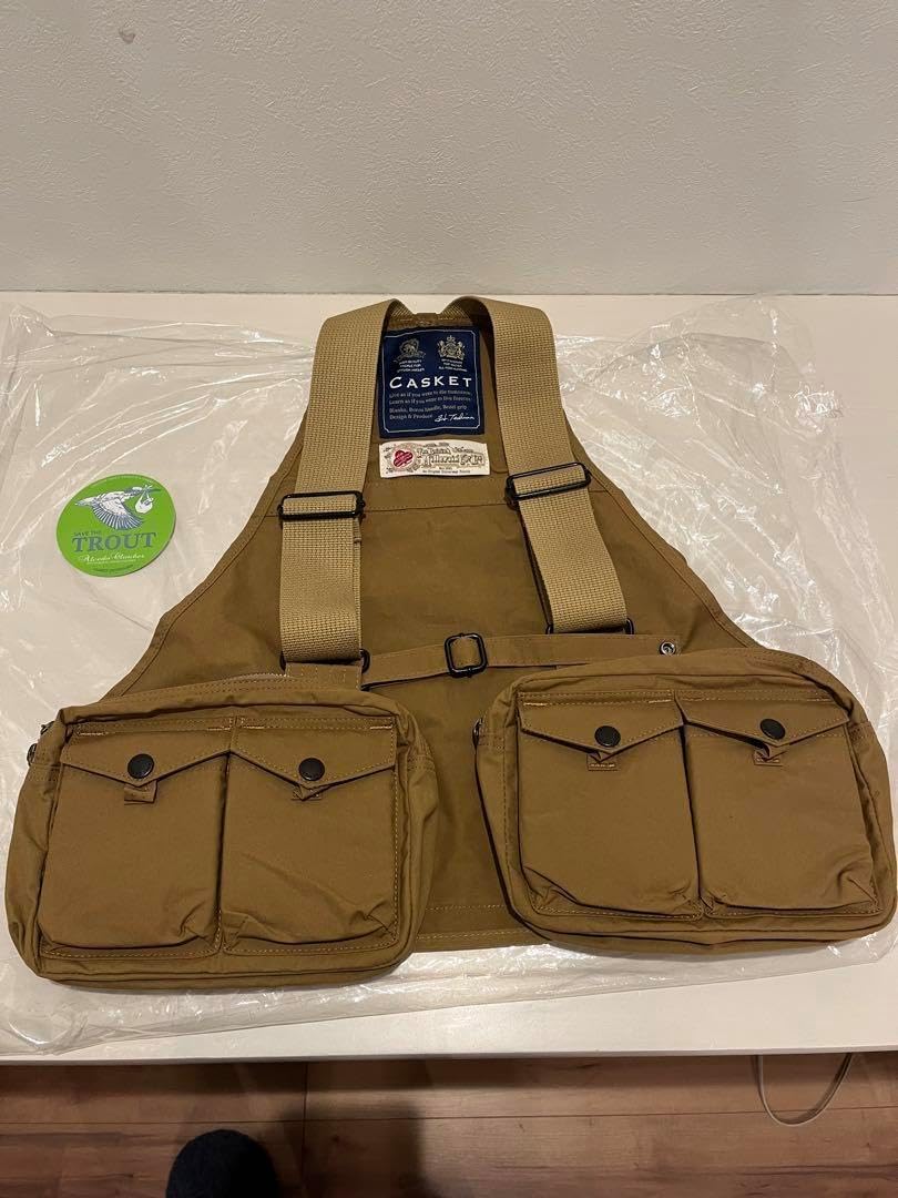 カスケット ストラップベスト ケンダル フィッシングベスト casket